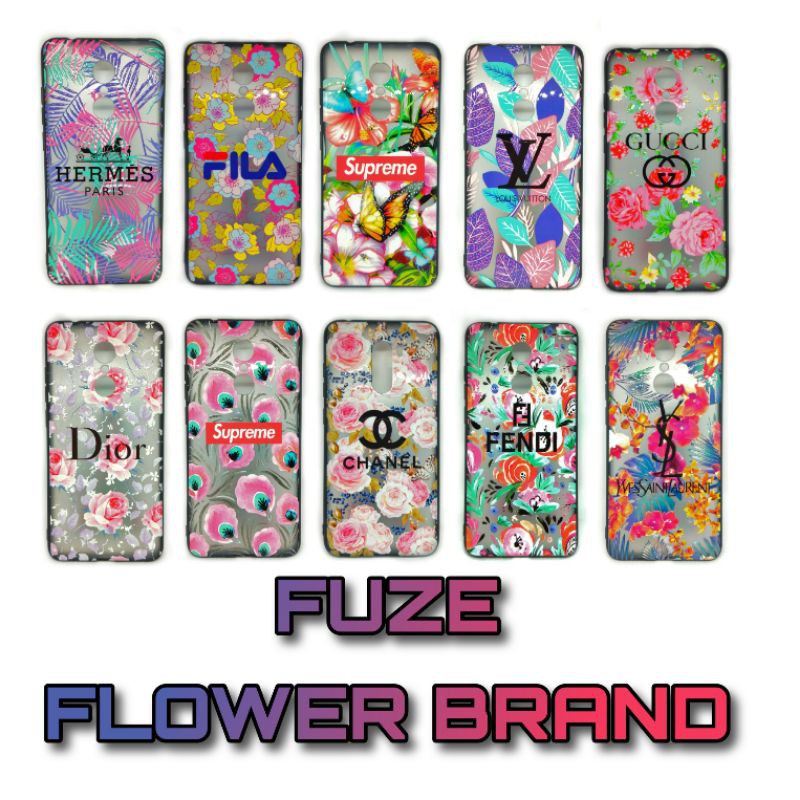 POCHOPHONE F1 FUZE FLOWER BRAND FUZECASE MOTIF BUNGA