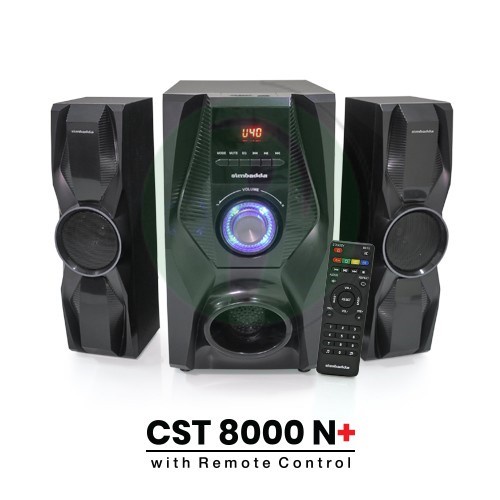 Speaker Bluetooth Simbadda CST 8000N+ Subwoofer Mega Bass Power LED