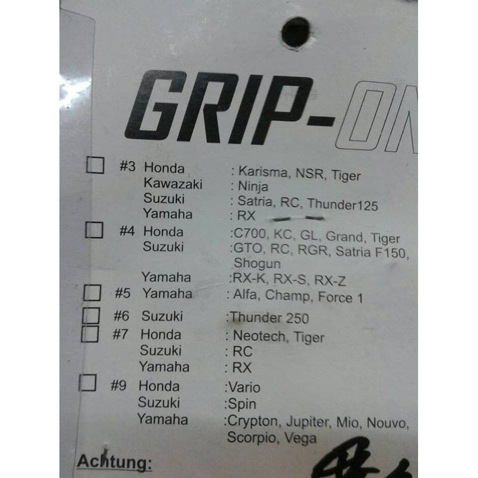 Traker nomer 4 grip on Traker grand traker GL traker mio Magnet puller no.4