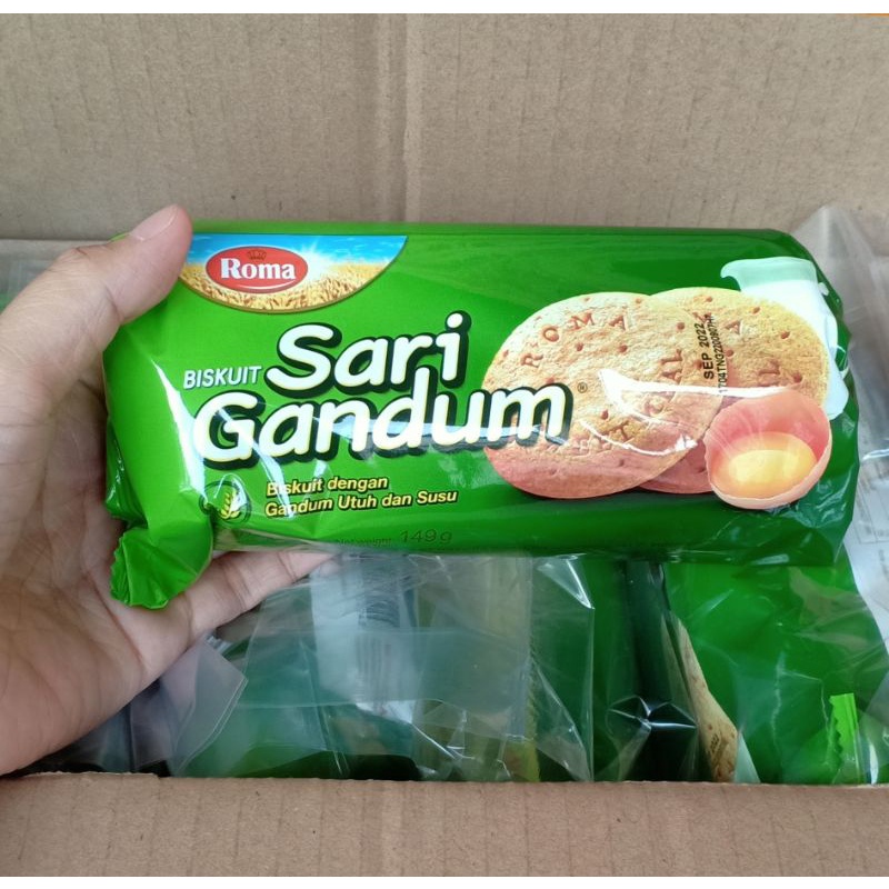 

agen distributor snack cemilan makanan ringan biskuit sari gandum roma murah