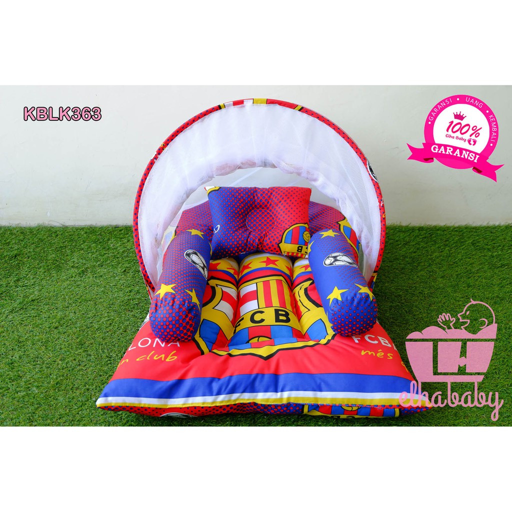 Elhababy Kasur Bayi Lipat Kelambu Tempat Tidur Bayi Kasur Baby KBLK363 Kado Bayi