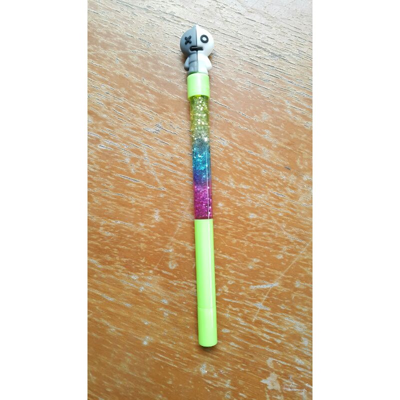 

BT21 PEN. K-POP. SHOOKY. WITH GLITTER.
