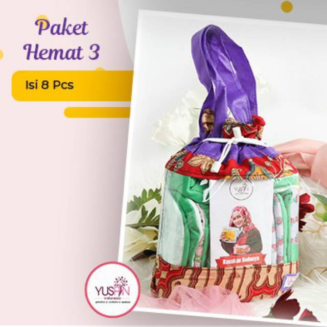 PEMBALUT KAIN CUCI ULANG/YUSPIN PAKET HEMAT 3/AMAN DAN SEHAT