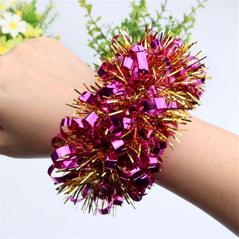 R-flower Perform Berpayet Gelang Olahraga Tari Anak Dewasa Wrist Flower