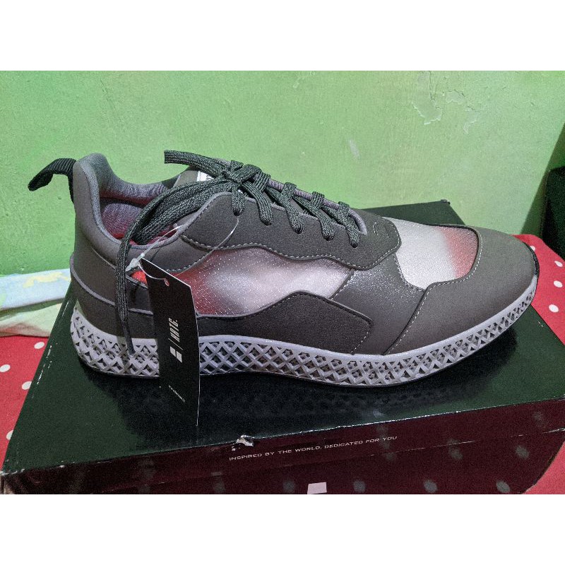 Sepatu Heiden Heritage Xylo Zvper Grey 42