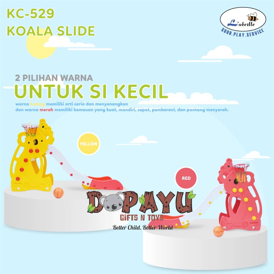 PEROSOTAN ANAK KC529 Labeille KOALA SLIDE plus Ring Basket Anak KC-529