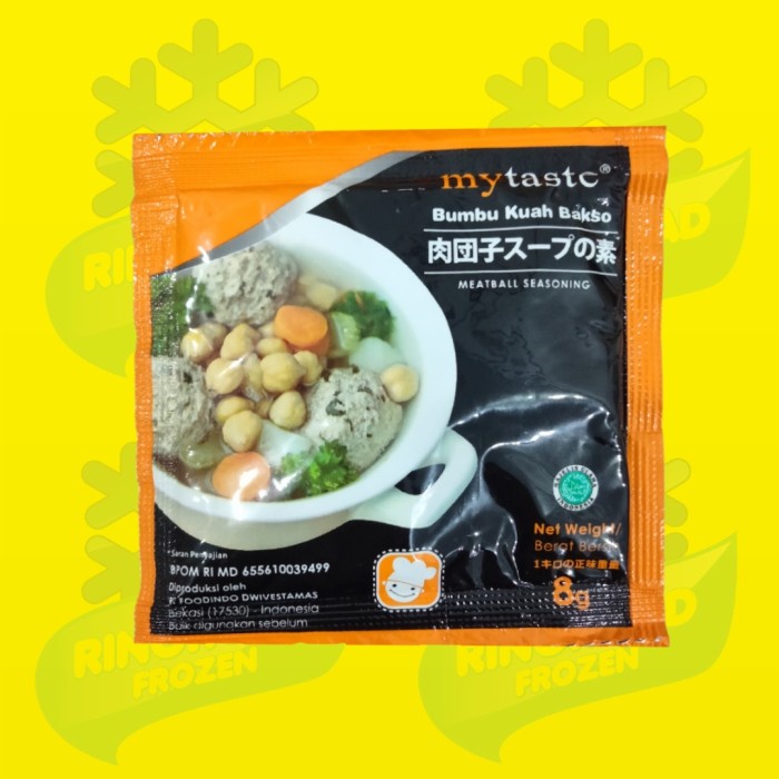 

MYTASTE BUMBU KUAH BAKSO 8 GR - BUMBU 1 PORSI BAKSO