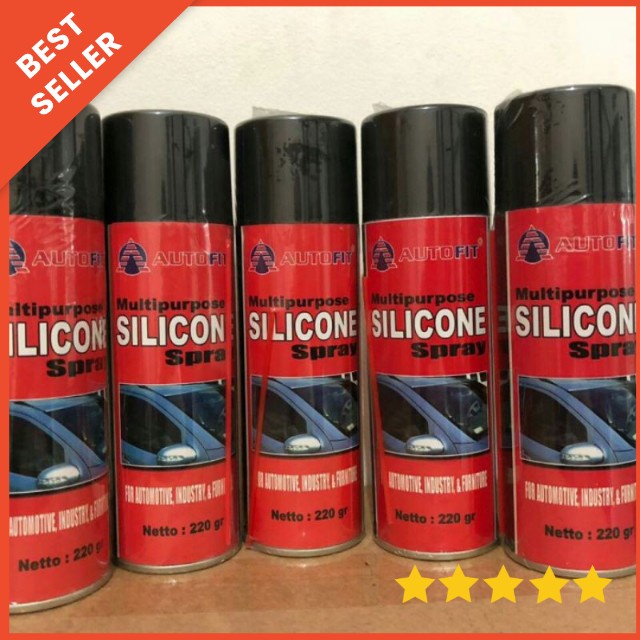 Silicon spray autofit pelumas multi fungsi karet pintuk kulit jok pembersih debu dan kotoran