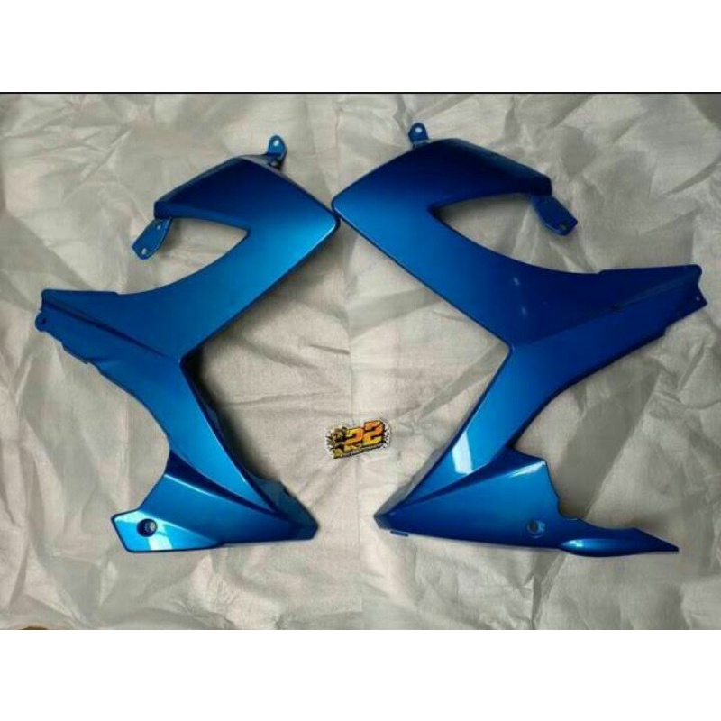 Sayap samping satria fu facelift 2014 - biru gp