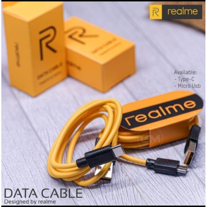 Kabel Data Realme Type Micro Fast Charging 3A Kabel Charger Realme VOOC