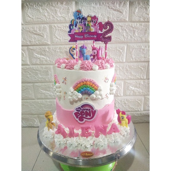 

My Little Pony Birthday Cake / Cake Ulang Tahun Anak / Cake Ulang Tahun Karakter