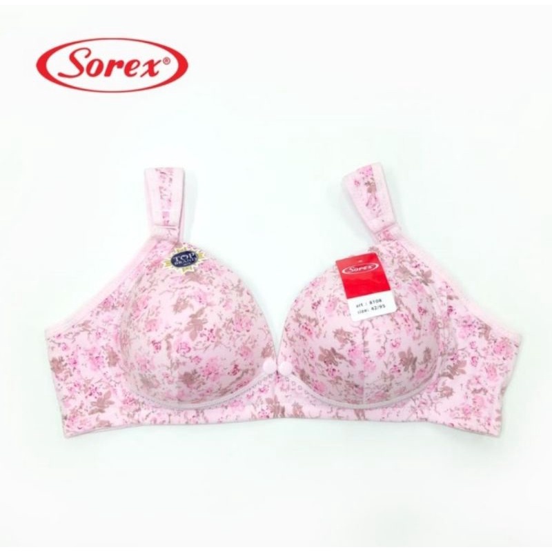 Sorex Nursing Bra 8108 - BH Menyusui Busa tanpa Kawat Motif Bunga