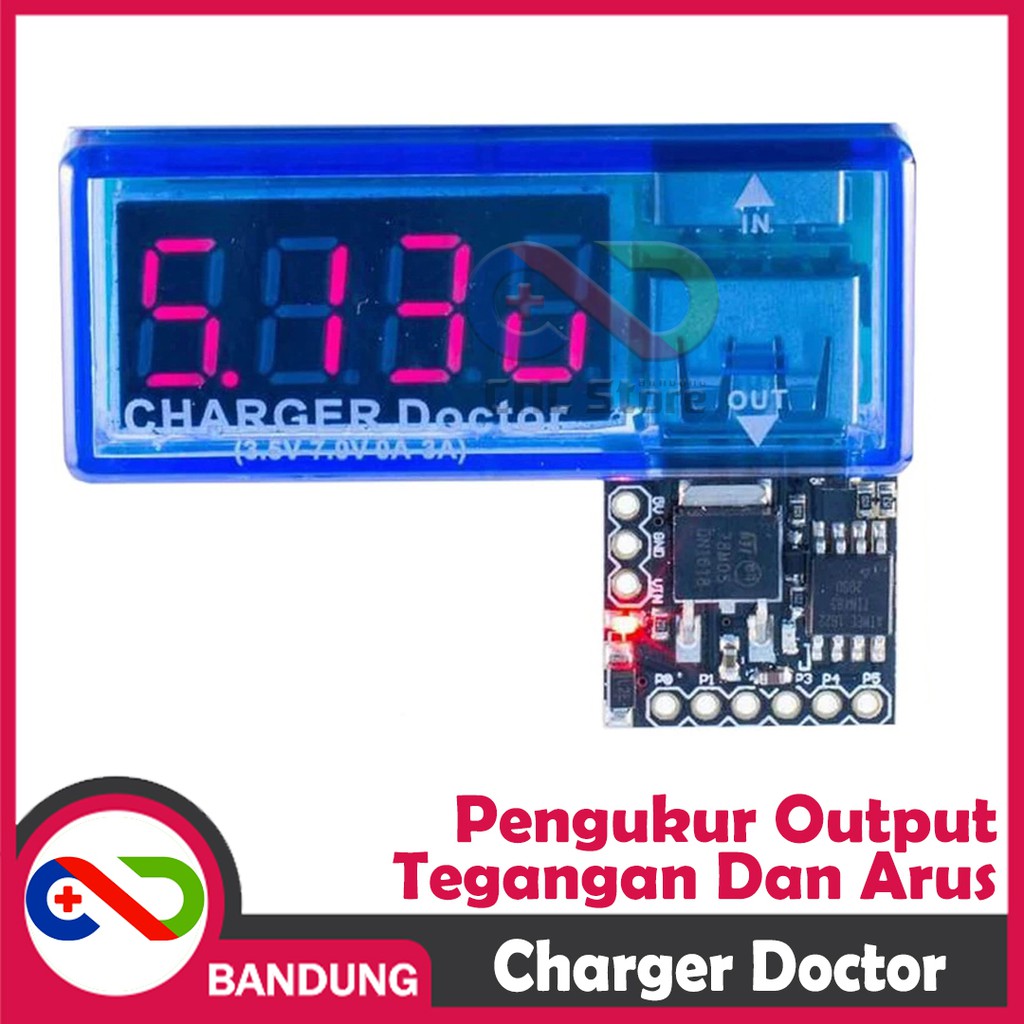 USB DOCTOR CHARGER POWER METER/USB AMPERE METER VOLT METER