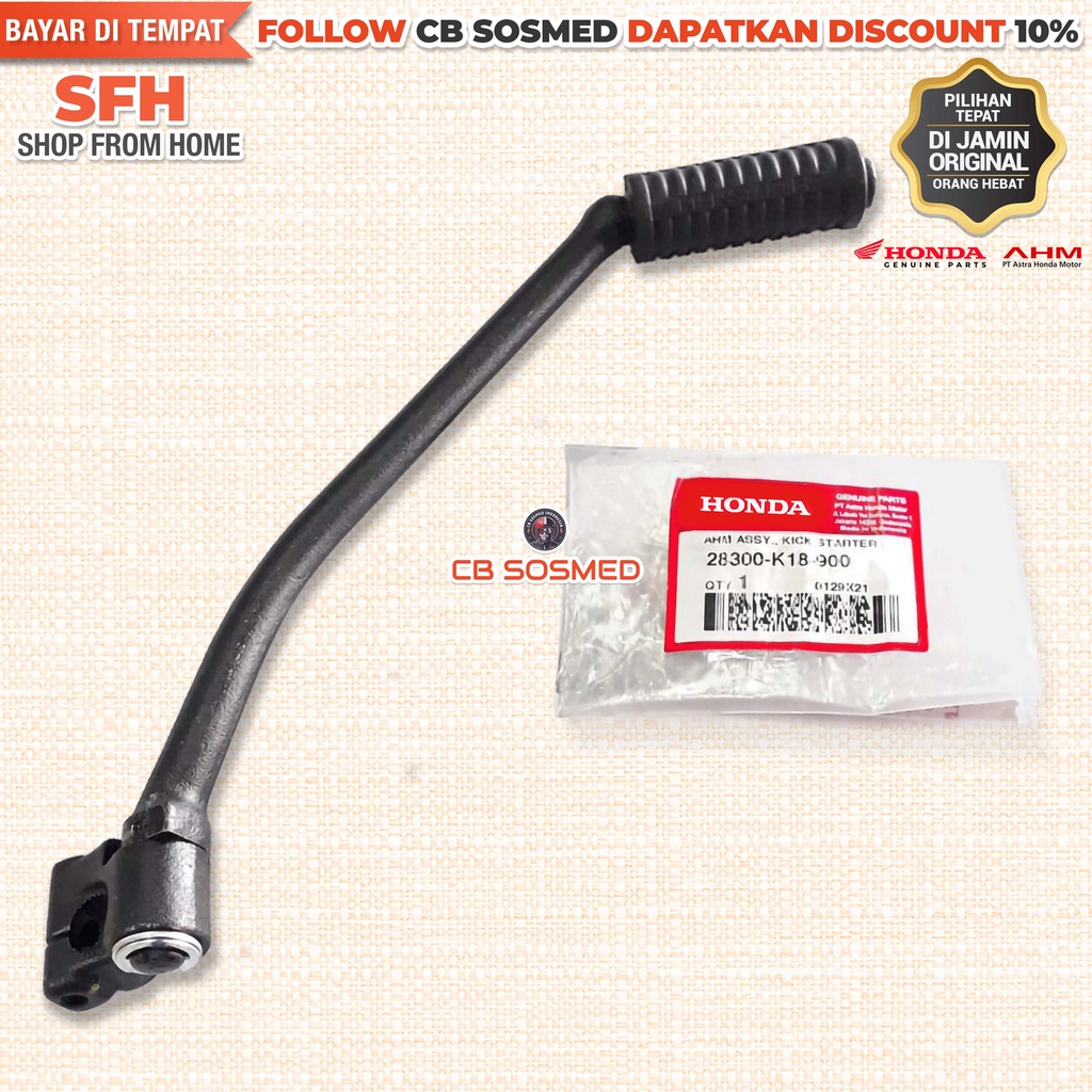 Selahan Verza Pedal Stater MP Mono Kick Starter Mega Pro Monoshock Trap Engkolan Verza 150 Original 