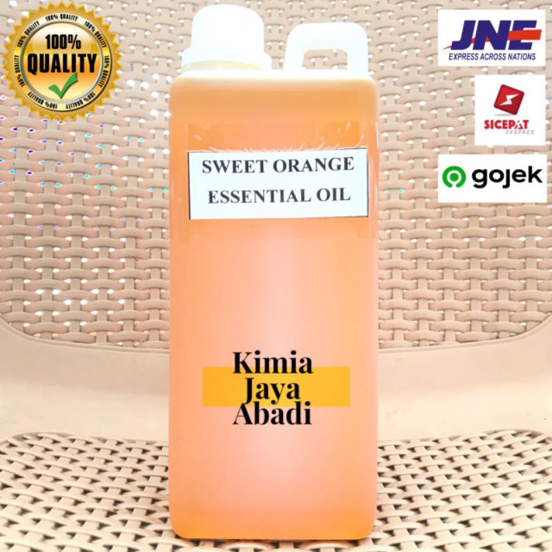 Pure Sweet Orange Essential Oil Minyak Jeruk Manis 1 liter MURNI