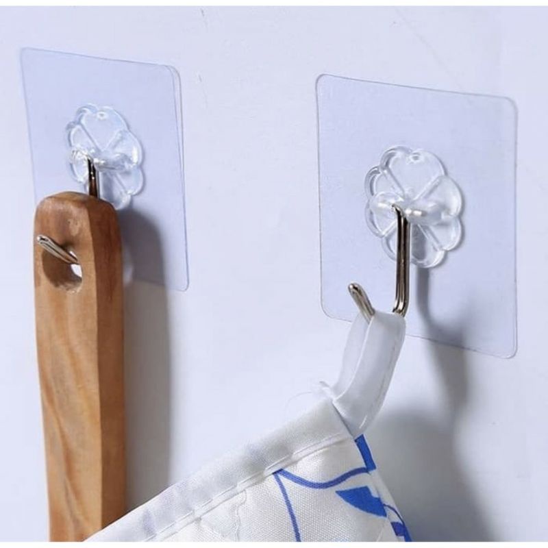 Gantungan hook tempel / gantungan baju / gantungan kamar mandi