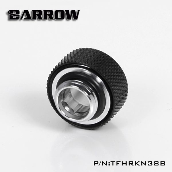 BARROW TFHRKN38B Compression Soft Tubing Fitting ID3/8 - OD1/2 Black