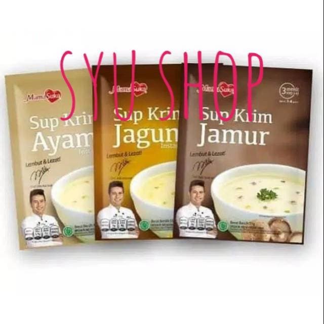 

PROMO Mamasuka mama suka sup krim jamur jagung ayam soup cream