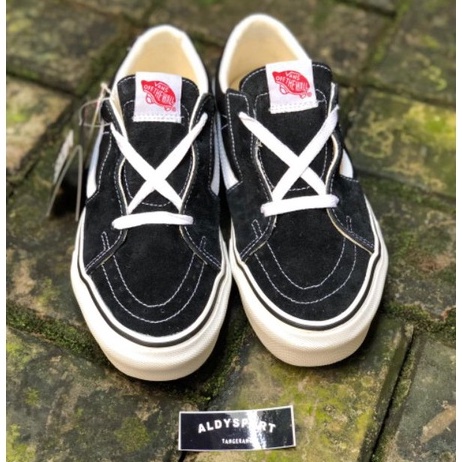 SEPATU SNEAKERS PRIA VANS SK8 LOW CLASIC B/W MIRROR 1:1 HIGH PREMIUM QUALITY