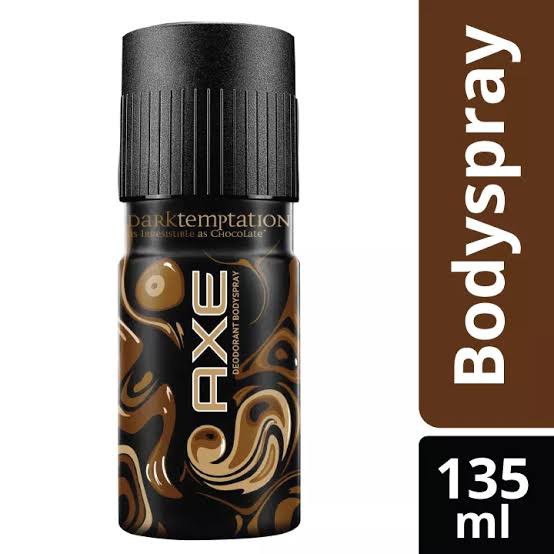 AXE DEODORANT BODY SPRAY DARK TEMPTATION 135 ML / PARFUM AXE COKLAT