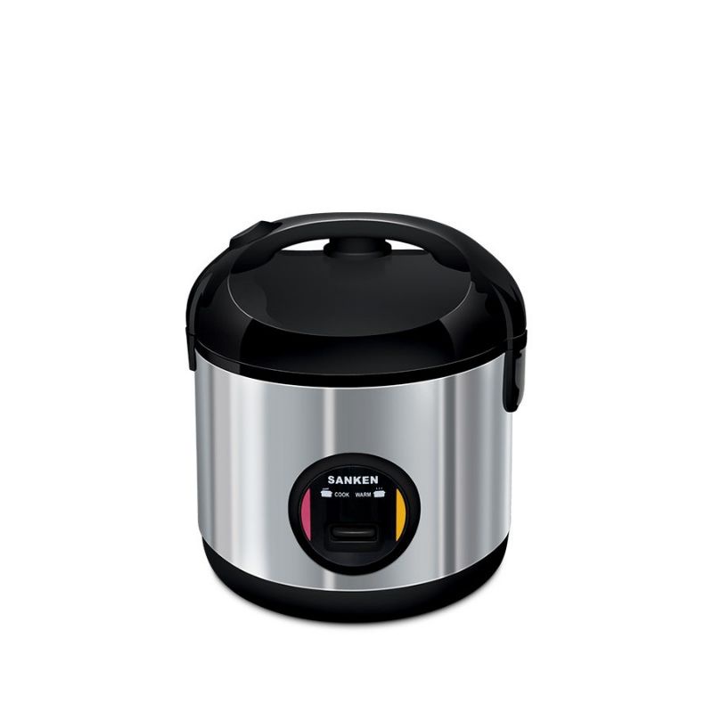 Sanken Rice Cooker/Magic Com SJ 2500 1,8 Liter Stainless Luar Dalam Garansi Resmi