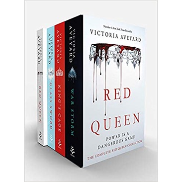 [INDONESIA] BUKU NOVEL SERI VICTORIA AVEYARD - RED QUEEN - GLASS SWORD - KINGS CAGE - WAR STORM - BROKEN THRONE - CRUEL CROWN [ORIGINAL]