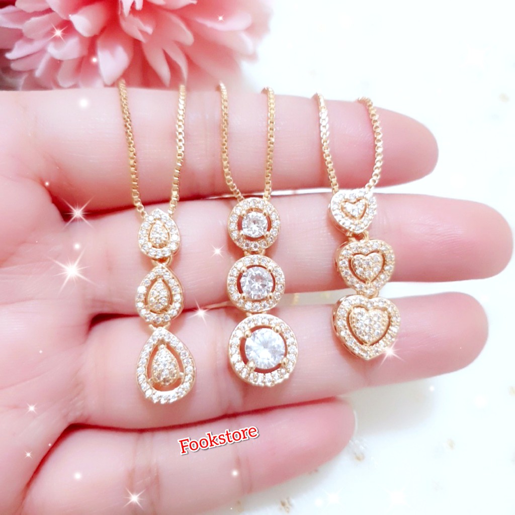 KALUNG WANITA LIONTIN KOREA XUPING