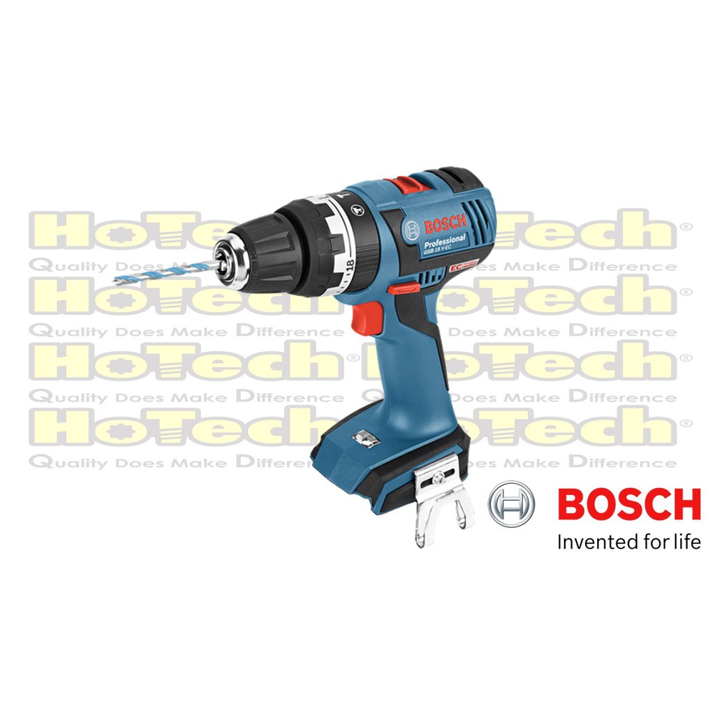BOSCH | GSB 18 V-EC (SOLO) | Combi Tanpa Kabel | Unit Only