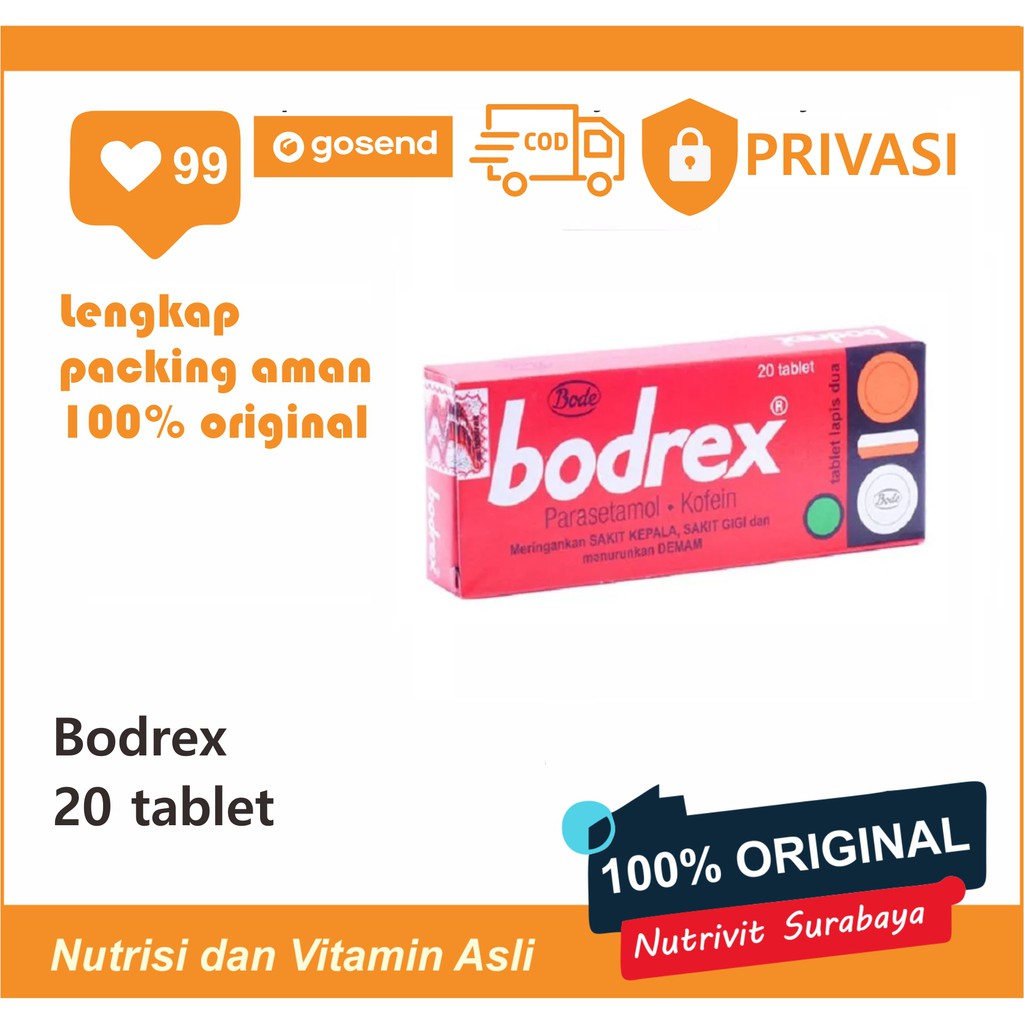 BODREX TAB 2X10S