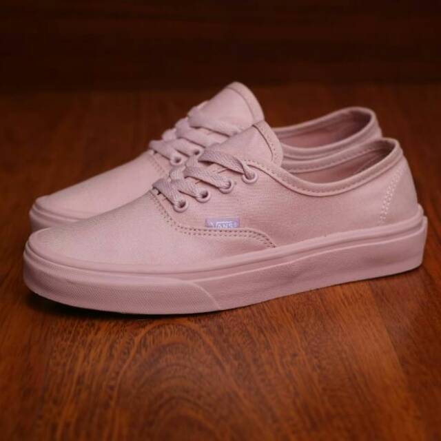 Sepatu Vans Authentic Pink rose - Vans Full Pink Vans Authentic Rose