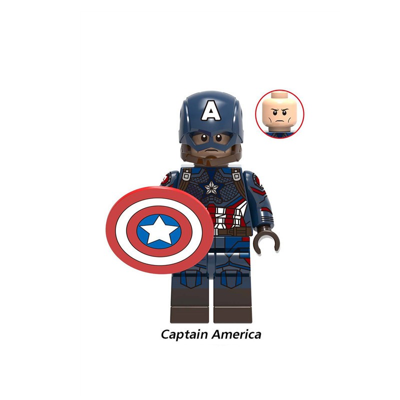 1 Pc Mainan Action Figure Mini Model Marvel Doctor Strange Captain America Thor Bahan ABS Untuk Anak
