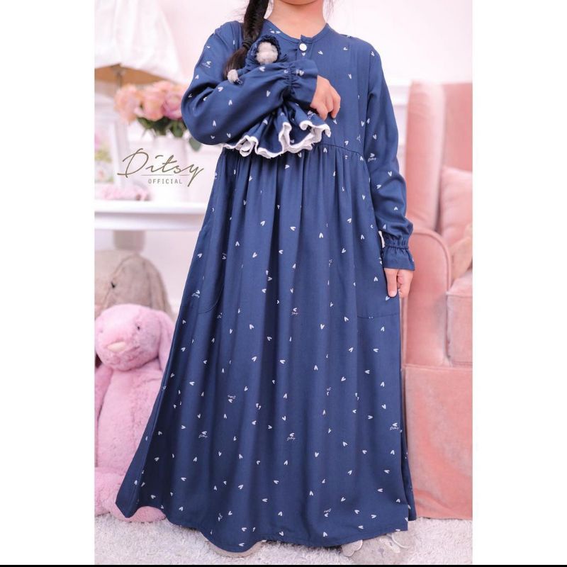 Ditsy Maret Little Amore Navy 7