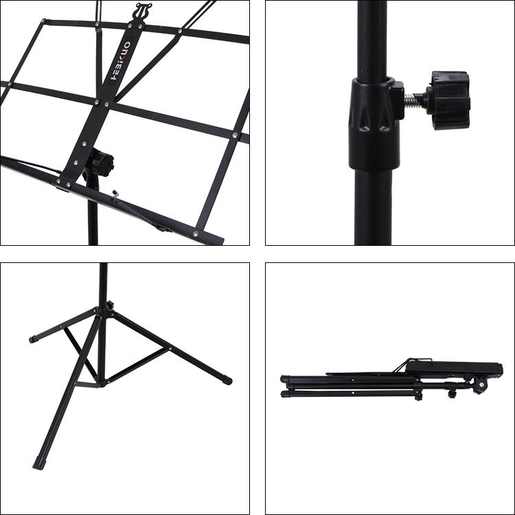 Ammoon Tripod Stand Partitur Sheet Musik - P-01