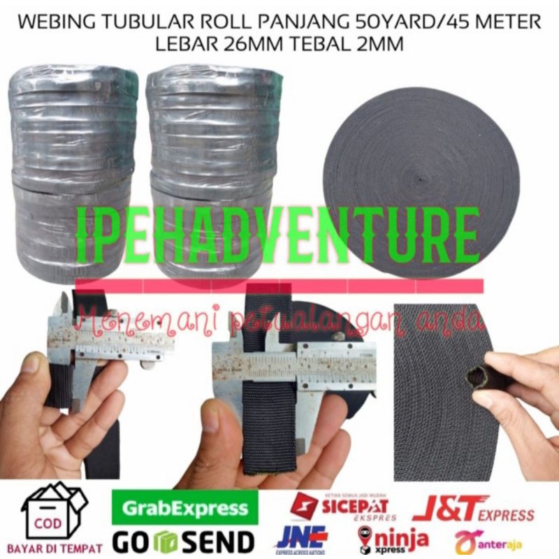 webing tubular roll