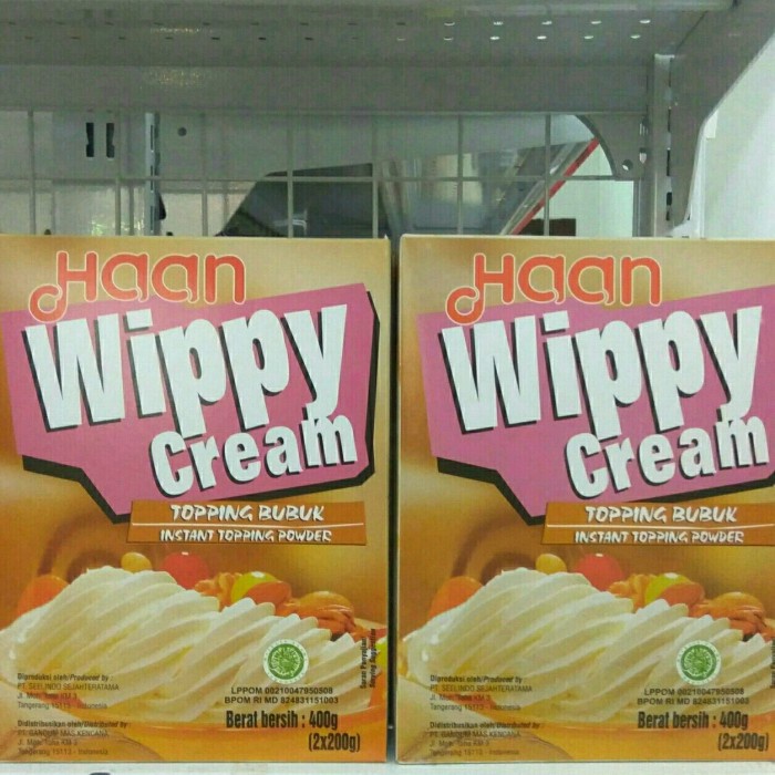 

Haan wippy cream 400 gr