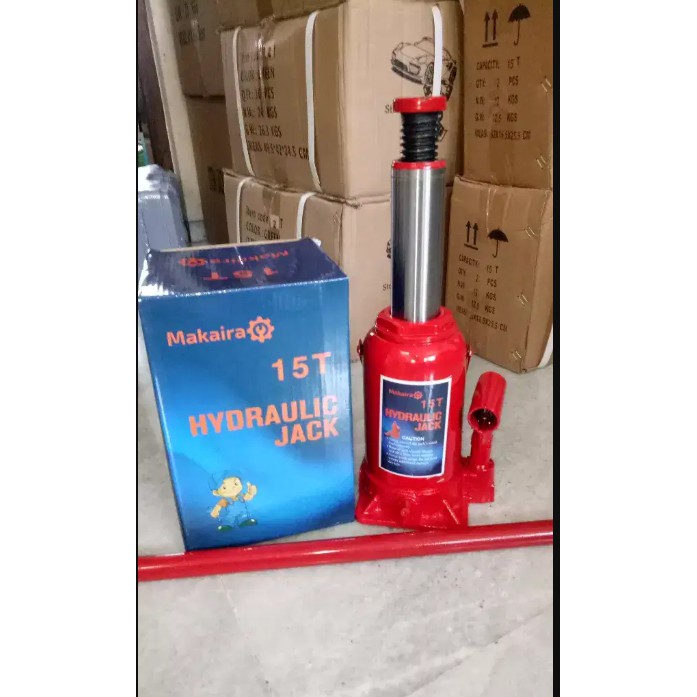 DONGKRAK BOTOL 15 Ton HAKAIRA |HYDRAULIC BOTTLE JACK | dongkrak murah surabaya