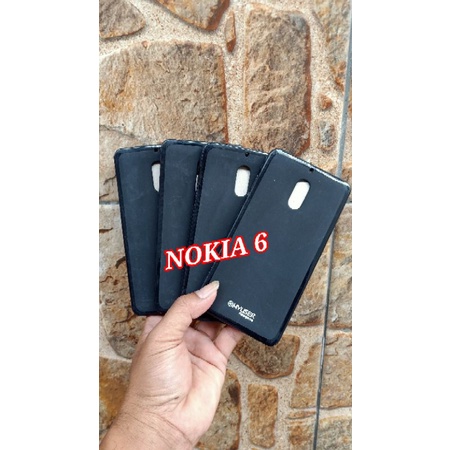 Soft Case NOKIA 6 Case Silikon my user casing hitam Dove