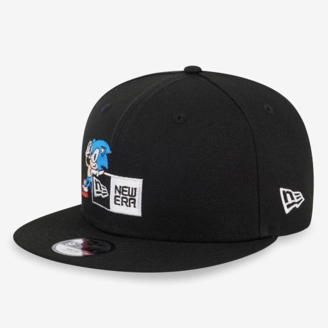 New Era Kids 9Fifty Sonic The Hedgehog Black Snapback Original