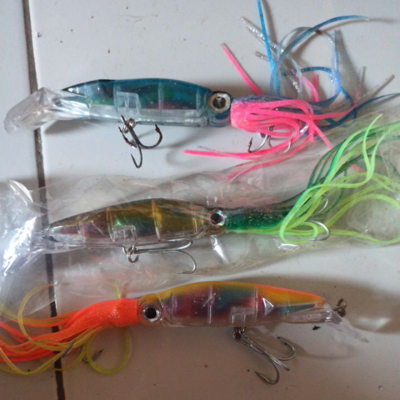 lure cumi mancing laut