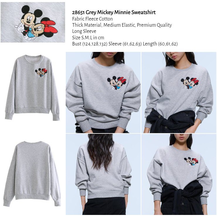 mickey minnie sweatshirt