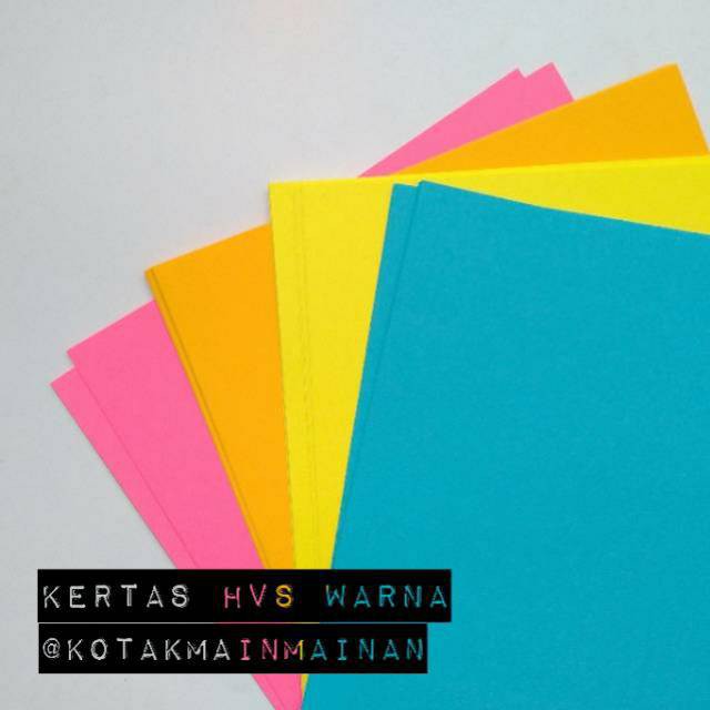 

kertas hvs warna