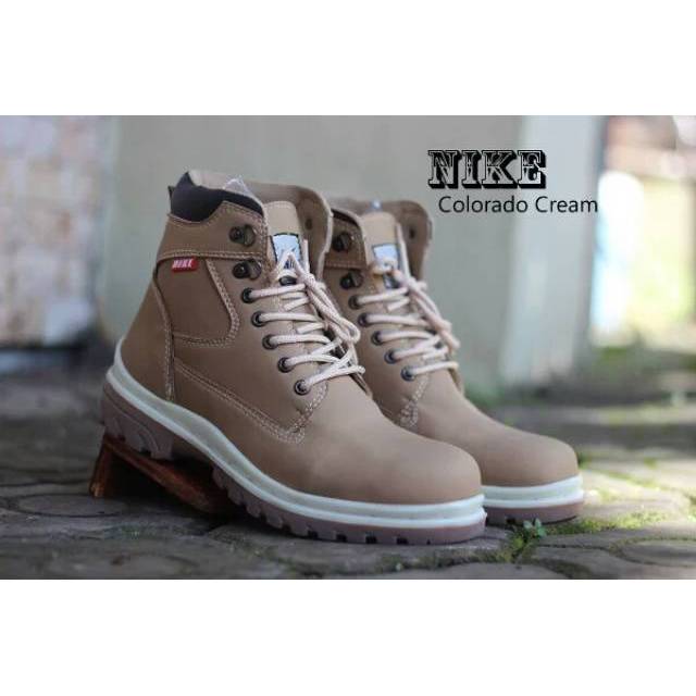 Sepatu Boots Pria Safety Nike Mandrake Safety Tracking Hiking And Touring Riding Ujung Besi