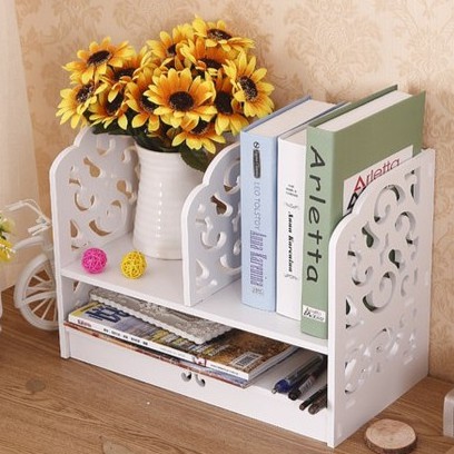 [NEW] Rak Buku Serbaguna Rak Serbaguna Kayu Lemari Buku Kayu Rak Buku Kayu Rak Buku Mini Tempat Buku