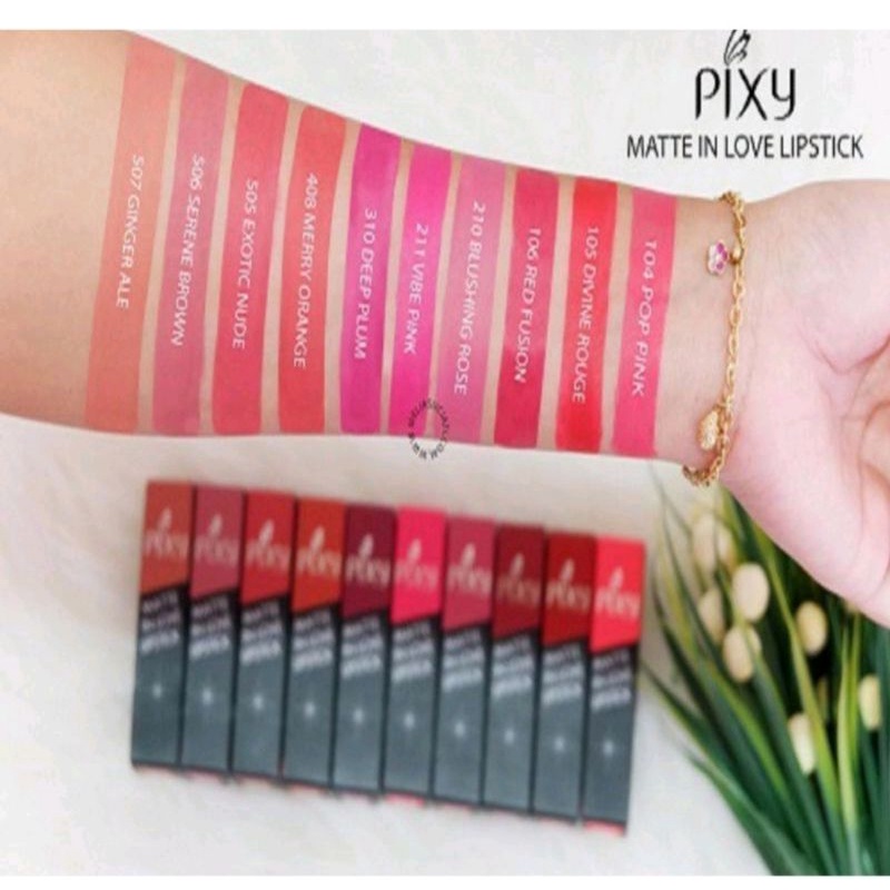 PIXY MATTE IN LOVE LIPSTIK