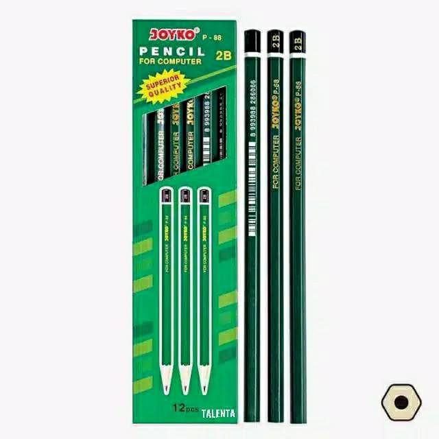 

PENSIL 2B JOYKO PENSIL KAYU LUSINAN HEMAT