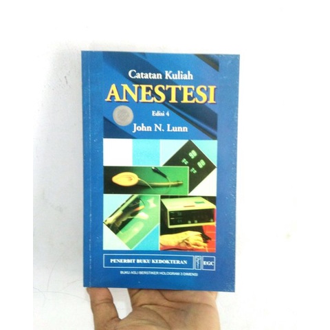 Original Buku Catatan Kuliah Anestesi, Ed. 4