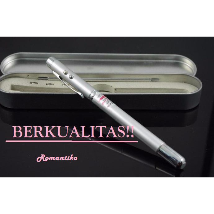 

HOT SALE Pulpen Pen Exclusive Pena 5 in 1 Laser Pointer Box Premium Presentasi Terjamin