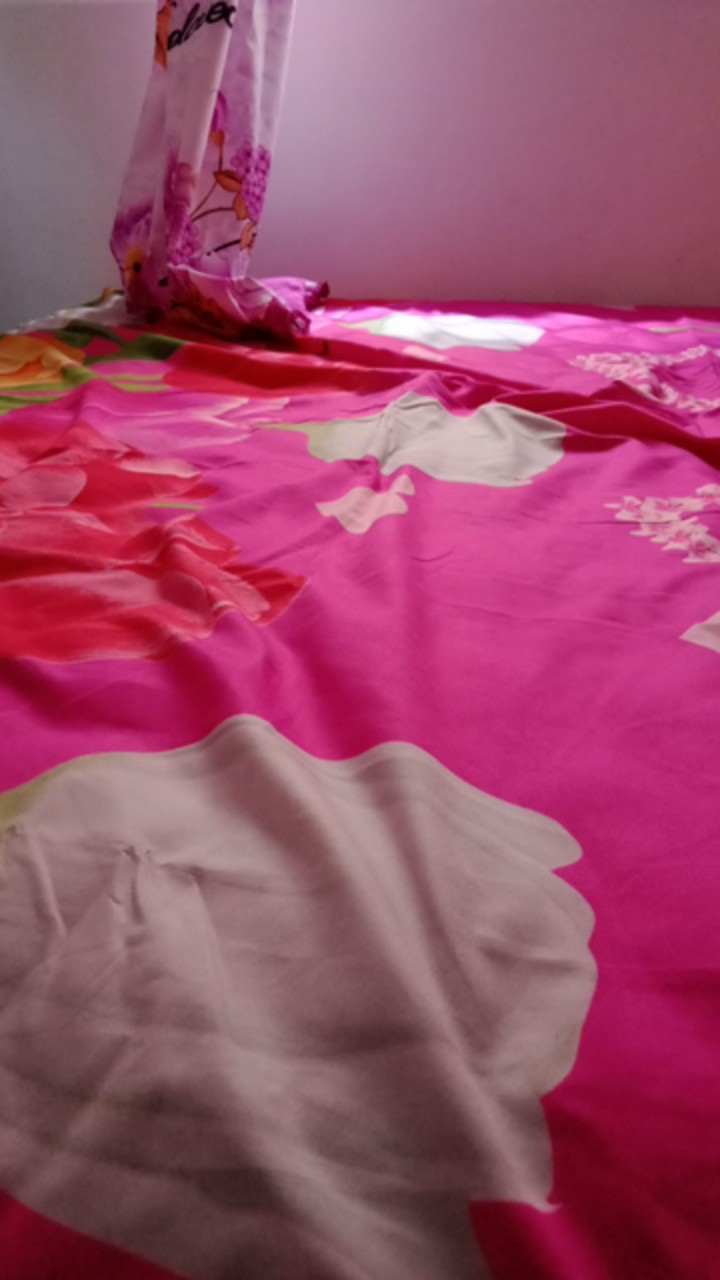 Sprei Bonita Tulip Pink/ New Merak / Batik Persia 180 B2
