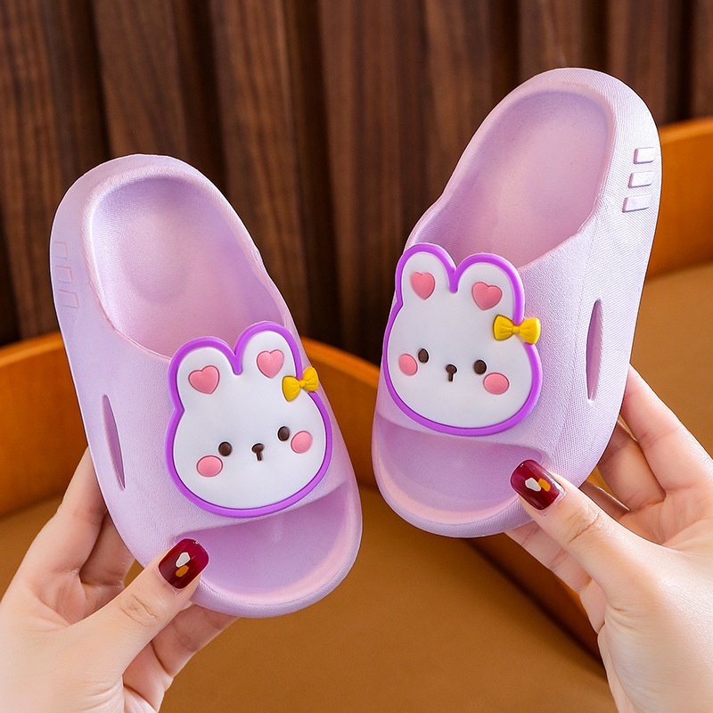 PROMO 12.12 PUNCAK Okaybaby B122 Sandal Slop Rabbit Import Anak Perempuan Karakter Lucu Bahan Karet Bagus Nyaman DI Pakai Termurah Sepatu Sendal Fahion Terbaru Kekinian