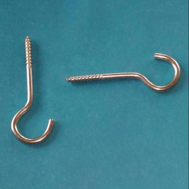Gantungan/Kapstok Skrup (Screw Hook)